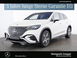 Manufaktur diamantweiß bright Gebraucht 2024 Mercedes EQE350 AMG SUV | 71.690 € (Teuer)
