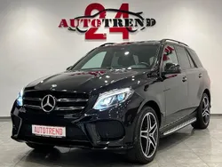 Schwarz Gebraucht 2018 Mercedes GLE350 AMG line SUV | 43.900 € (Teuer)