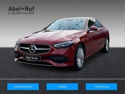 Rot Gebraucht 2024 Mercedes C200 Advanced Limousine | 36.479 € (Superpreis)