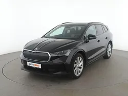 Schwarz Gebraucht 2022 Skoda Enyaq iV Lodge SUV | 26.900 € (Superpreis)