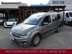 Grau Gebraucht 2016 VW Caddy Maxi Highline Van / Kleinbus | 16.500 € (Superpreis)