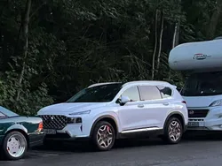 Weiß Gebraucht 2022 Hyundai Santa Fe Prime SUV | 37.000 € (Fairer Preis)