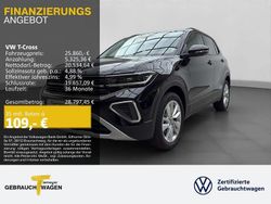 Schwarz Neu 2025 VW T-Cross Life SUV | 25.360 € (Superpreis)