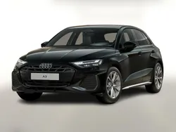 Mythosschwarz metallic Neu 2025 Audi A3 Sportback S-Line Limousine | 39.073 € (Guter Preis)