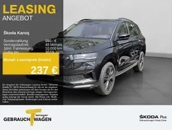 Schwarz Gebraucht 2024 Skoda Karoq SportLine SUV | 32.210 € (Fairer Preis)