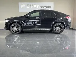 Obsidianschwarz metalliclack Gebraucht 2021 Mercedes GLE400 AMG line Coupé | 63.989 € (Fairer Preis)