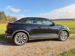 Schwarz Gebraucht 2022 VW T-Roc Cabriolet Style Cabrio | 24.500 € (Superpreis)