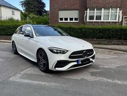 Weiß Gebraucht 2022 Mercedes C220 AMG Kombi | 34.650 € (Etwas zu teuer)