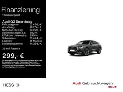 Grau Gebraucht 2024 Audi Q3 Sportback S-Line SUV | 53.499 € (Etwas zu teuer)