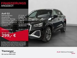 Mythosschwarz metallic Gebraucht 2024 Audi Q2 S-Line SUV | 27.210 € (Fairer Preis)