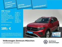 Rot Gebraucht 2024 VW T-Cross Goal SUV | 24.980 € (Fairer Preis)