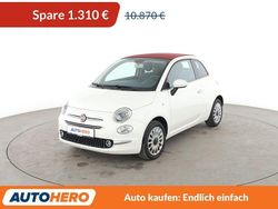 Weiß Gebraucht 2017 Fiat 500C Lounge Cabrio | 9.560 € (Fairer Preis)