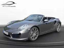 Grau Gebraucht 2015 Porsche 911 Turbo Cabriolet Cabrio | 114.990 € (Fairer Preis)