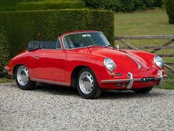Rot Gebraucht 1965 Porsche 356 Cabrio | 199.800 €
