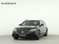 Metalliclack obsidianschwarz Gebraucht 2024 Mercedes E220 AMG Kombi | 53.850 € (Teuer)