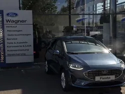 Blau Gebraucht 2023 Ford Fiesta Titanium Kleinwagen | 22.990 € (Teuer)