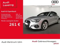 Florettsilber metallic (metallic) Gebraucht 2024 Audi A3 Sportback Advanced Plus Limousine | 33.980 € (Fairer Preis)