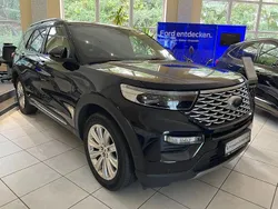 Schwarz Gebraucht 2021 Ford Explorer Platinum SUV | 45.799 € (Fairer Preis)