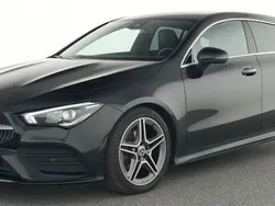 Schwarz Gebraucht 2021 Mercedes CLA180 Shooting Brake AMG line Kombi | 23.900 € (Teuer)