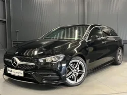Nachtschwarz Gebraucht 2022 Mercedes CLA220 Shooting Brake AMG Kombi | 38.780 € (Teuer)