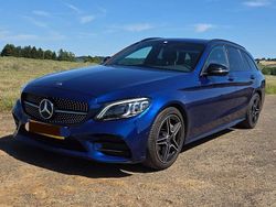 Blau Gebraucht 2019 Mercedes C200 AMG line Kombi | 21.900 € (Guter Preis)
