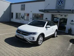 Weiß Gebraucht 2023 VW T-Roc Cabriolet Style Cabrio | 29.890 € (Guter Preis)
