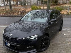 Schwarz Gebraucht 2021 Skoda Scala Monte Carlo Kleinwagen | 16.700 € (Guter Preis)