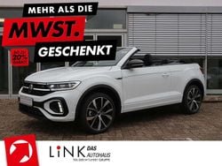 Pure white schwarz Neu 2025 VW T-Roc Cabriolet R-line Cabrio | 41.686 € (Guter Preis)