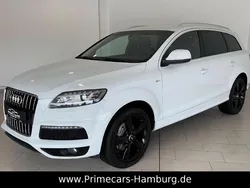 Weiß Gebraucht 2014 Audi Q7 S-Line SUV | 26.990 € (Teuer)