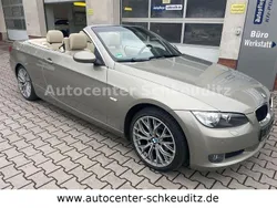 Beige Gebraucht 2009 BMW 320 Cabriolet Sport Line Cabrio | 13.891 € (Fairer Preis)