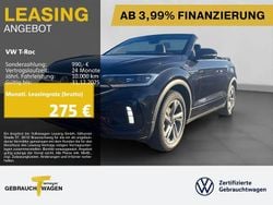Deep black perleffekt Gebraucht 2024 VW T-Roc Cabriolet R-line Cabrio | 28.870 € (Guter Preis)
