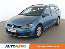 Blau Gebraucht 2017 VW Golf VII Trendline Limousine | 15.420 € (Guter Preis)