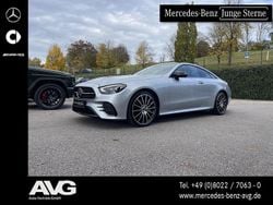 Lack hightechsilber Gebraucht 2021 Mercedes E400 AMG Coupé | 49.900 € (Superpreis)