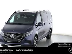 Sodalithblau met. Gebraucht 2024 Mercedes V300 Avantgarde Van / Kleinbus | 76.850 €