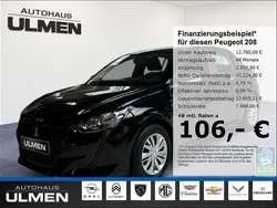 Schwarz Gebraucht 2021 Peugeot 208 Kleinwagen | 12.780 € (Fairer Preis)