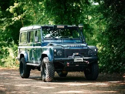 Blau Gebraucht 2002 Land Rover Defender SUV | 23.000 €