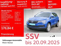 Energy blau Gebraucht 2020 Skoda Karoq Style SUV | 20.999 € (Guter Preis)