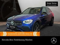 Blau Gebraucht 2021 Mercedes GLC300e AMG SUV | 35.990 € (Guter Preis)