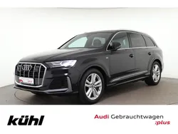 Schwarz Gebraucht 2022 Audi Q7 S-Line SUV | 56.280 € (Superpreis)