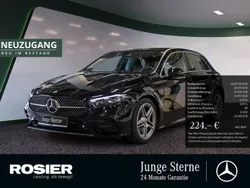 Schwarz / nachtschwarz Gebraucht 2024 Mercedes 200 AMG Coupé | 34.073 € (Fairer Preis)