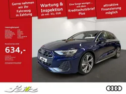 Navarrablau metallic Neu 2025 Audi A3 Sportback S-Line Limousine | 42.649 € (Etwas zu teuer)