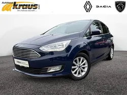 Blau Gebraucht 2019 Ford C-MAX Titanium Van / Kleinbus | 9.947 € (Guter Preis)