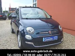 Blau Gebraucht 2017 Fiat 500C Lounge Cabrio | 10.500 € (Fairer Preis)