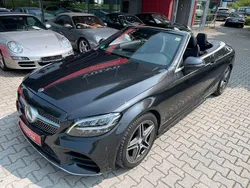 Grün (olivgruen matt) Gebraucht 2020 Mercedes C180 AMG line Cabrio | 33.900 € (Fairer Preis)