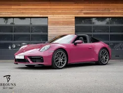 Violett Gebraucht 2023 Porsche 911 Targa 4S Cabrio | 159.992 € (Guter Preis)