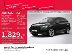 Mythosschwarz metallic Gebraucht 2023 Audi SQ7 Ambiente SUV | 86.659 € (Etwas zu teuer)