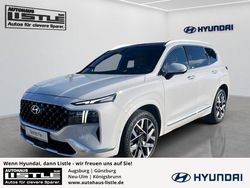 Weiß Gebraucht 2021 Hyundai Santa Fe Signature SUV | 34.985 € (Etwas zu teuer)