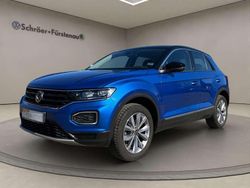 Ravennablau metallic Gebraucht 2021 VW T-Roc Style SUV | 24.890 € (Fairer Preis)