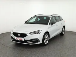 Weiss Gebraucht 2021 Seat Leon Kombi | 21.950 € (Guter Preis)