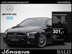 Metalliclack kosmosschwarz Gebraucht 2020 Mercedes A250 AMG Limousine | 33.880 € (Teuer)